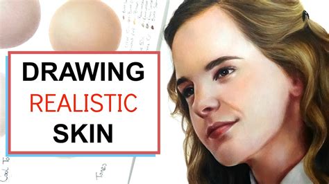 How To Draw Realistic Skin With Coloured Pencils Part 2 Youtube