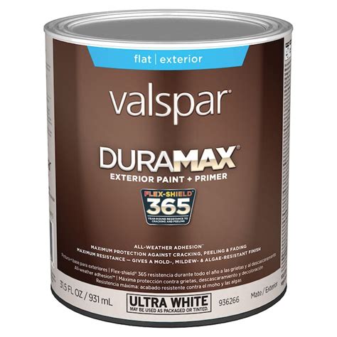 Valspar Duramax Ultra Whitetint Base 1 Flat Exterior Tintable Paint 1