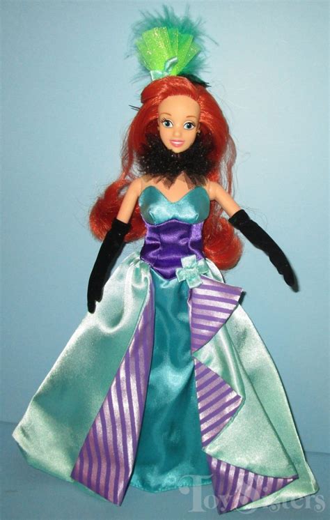 Disney Store Little Mermaid Royal Masquerade Ariel Doll Toy Sisters