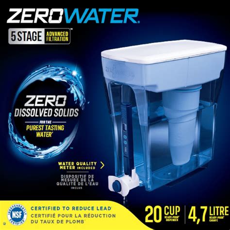 zerowater zd 20rp n dispenser ready pour 20 cups blue blue