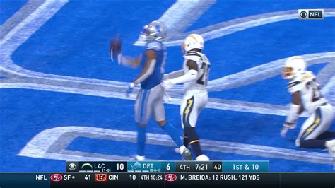 Nfl On Twitter This Throw By Stafford The Catch By Golladay Lions