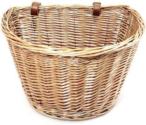 Bike basket bag handmade wicker bicycle front basket with leather straps bicycle. The Best of Bike Baskets: Front, Rear, Dog, Wicker and ...