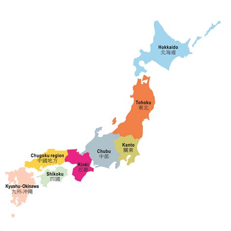 Maps of subdivisions of japan. Brewery & Winery