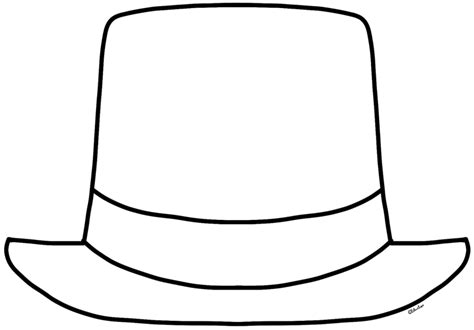 Tip Of The Hat Clipart Outline