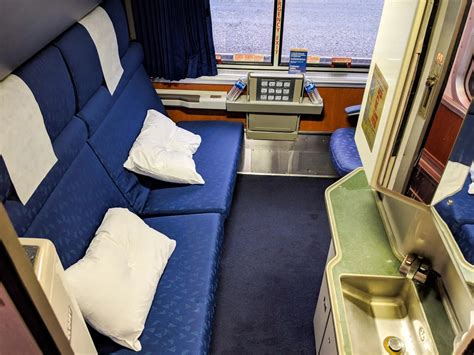 Train Review Amtraks Sleeper Car Roomette — Empire Builder The Points Guy