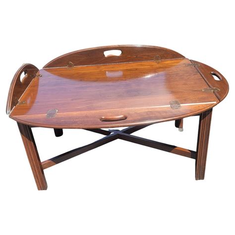1970s Ethan Allen Solid Cherry Butler Table For Sale At 1stdibs
