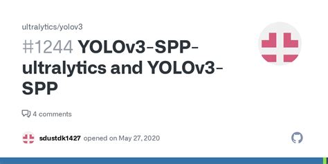 Yolov Spp Ultralytics And Yolov Spp Issue Ultralytics Yolov Github