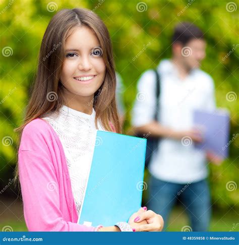Female Student Portrait Stock Photo Image Of Graduate 48359858
