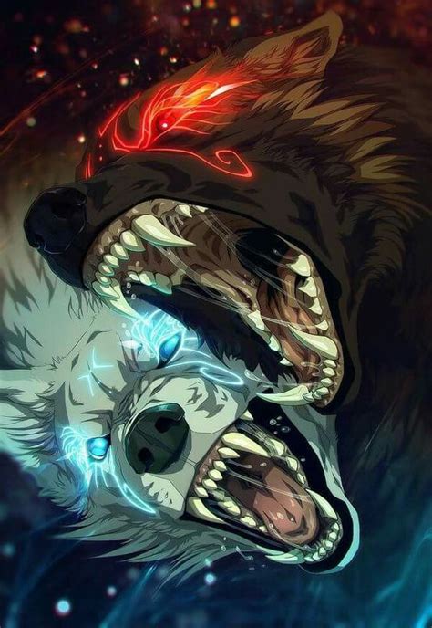 Anime Wolf Fantasy Art Werewolf Art