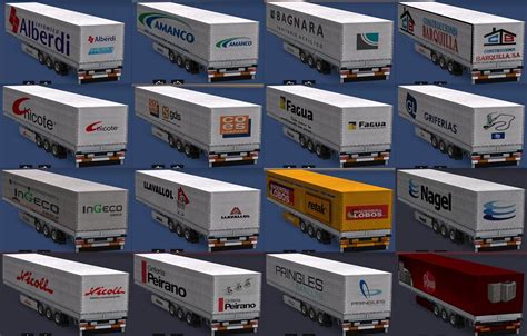 Ets2 Trailers Of Construction Companies V10 130x Haulin Ats