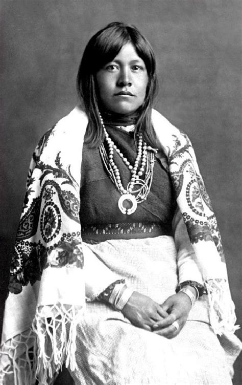 Isleta Pueblo Woman Her Language Was Tanoan New Mexico C 1900