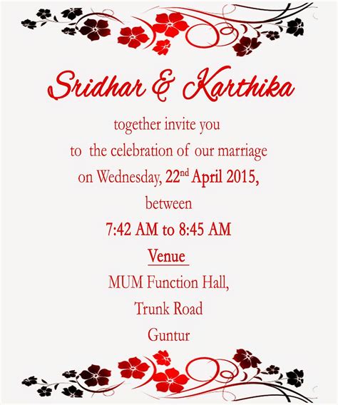 Wedding Invitation Cards - Make Ur Moments