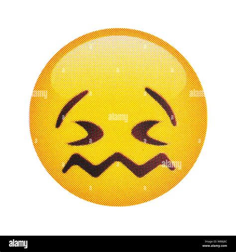 Emoji Confounded Hi Res Stock Photography And Images Alamy