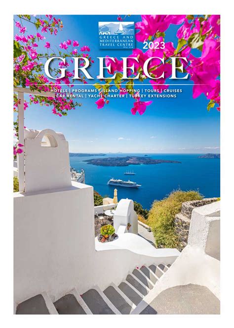 Tours And Travel Destination Holiday Brochures Of Greece And