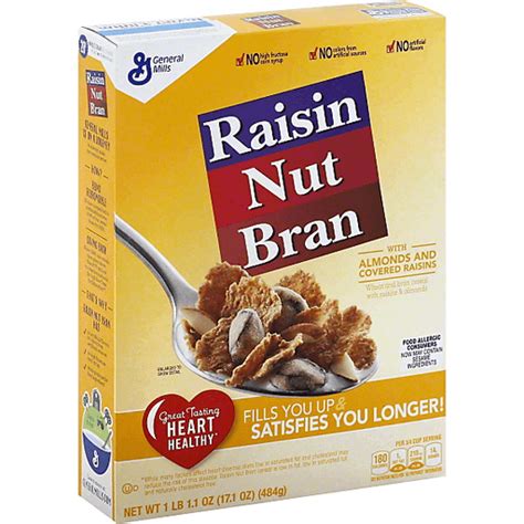 Raisin Nut Bran Cereal 171 Oz Box Buehlers