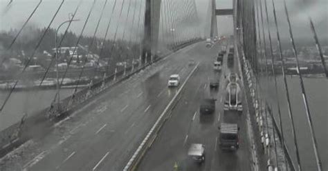 Alex Fraser Bridge Partially Reopens After Closure Due To Icebombs