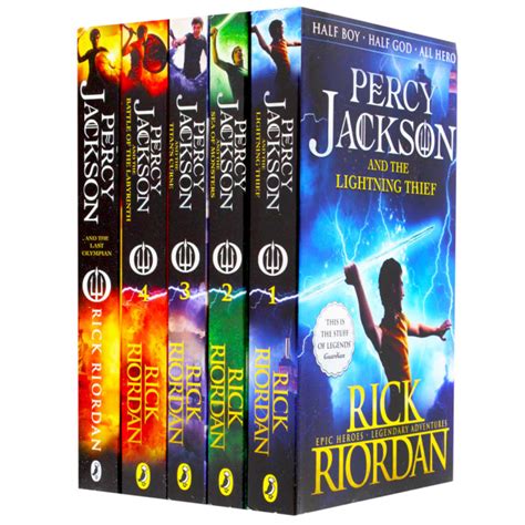 Hardcover Percy Jackson Book Collection