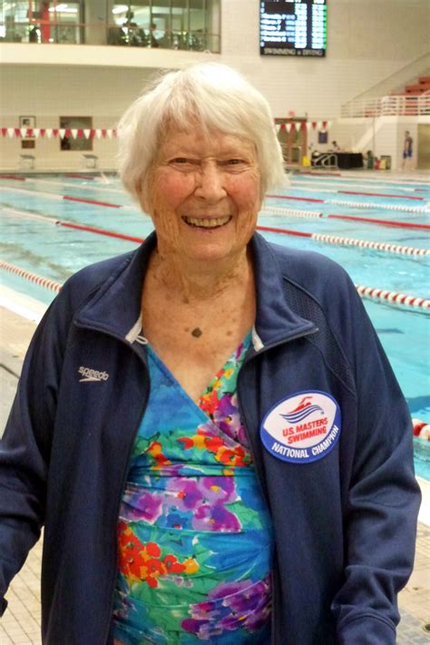 99 Year Old Atlanta Swimmer Completes Swim And Sets New Records