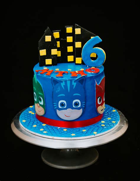 Pj Mask Birthday Cake Cake Zone