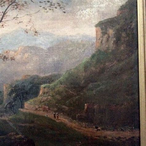 Antiques Atlas Italian Landscape Large Oil On Canvas
