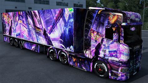 Futuristic City Skin Ets Mods Euro Truck Simulator Mods My Xxx Hot Girl