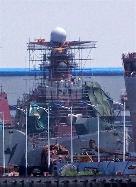 Asian Defence News Two Pla Navy 052d Destroyers Docked Side By Side
