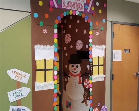christmas classroom door decorations