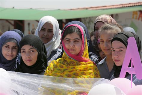 On 18th Birthday Nobel Winner Malala Yousafzai Opens School For Syrian