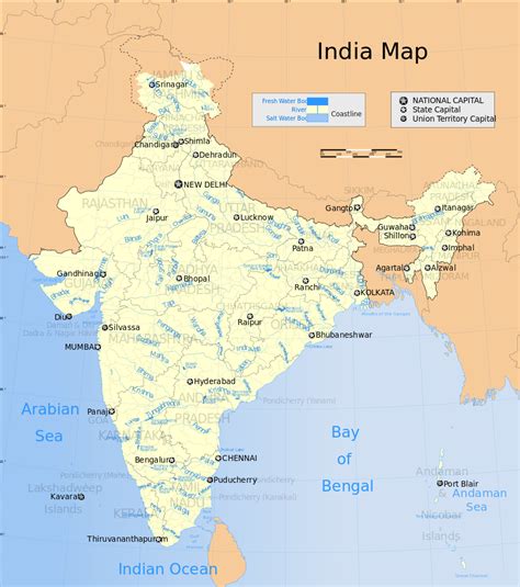 Fileindia Map Ensvg Wikimedia Commons