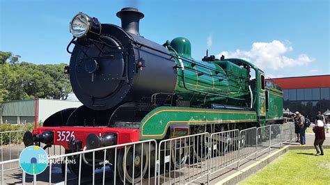 Steam Locomotive 3526 Re Launch Festival Of Steam 2018 Youtube