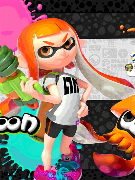 Free Download Splatoon Orange Inkling Girl Wallpaper By Dakidgaming