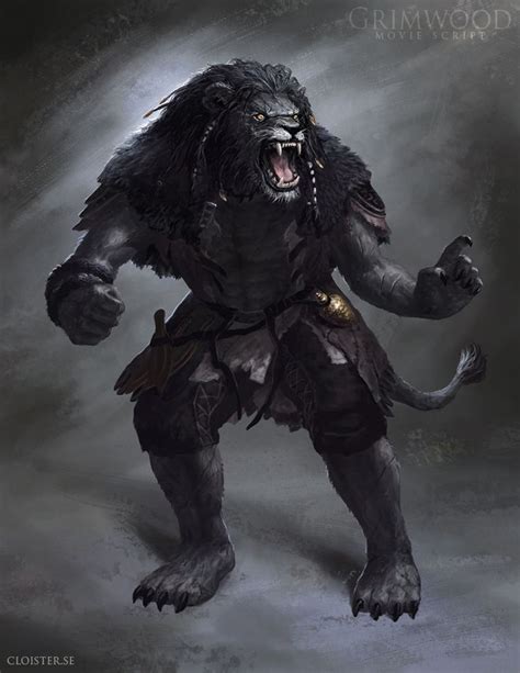 Pin By Habsi The Geek On Dead Of The Night Character Concept Lion