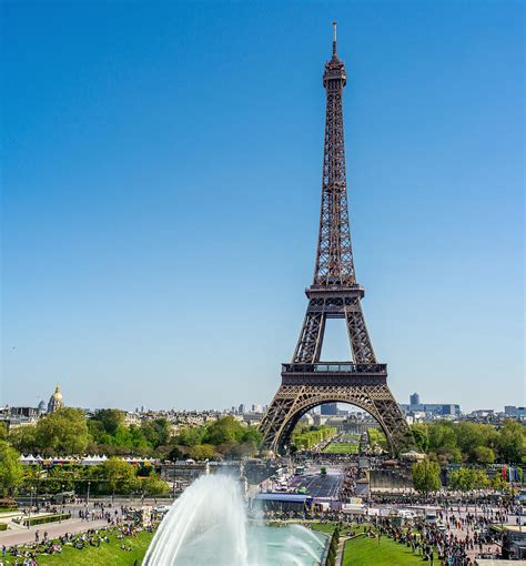 Eiffel Tower On A Sunny Day Photograph By Pati Photography Fine Art