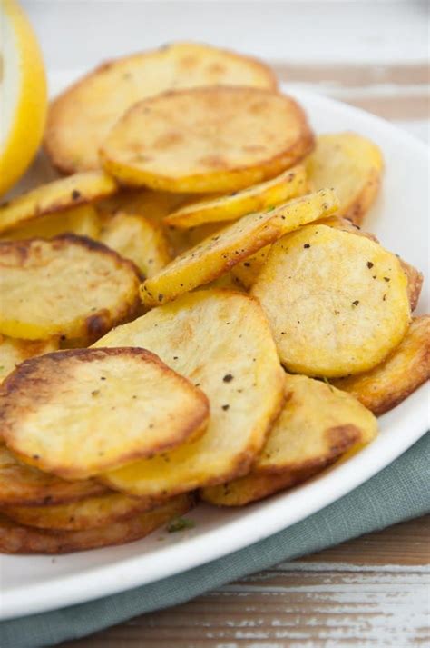 Oven Baked Potato Slices Recipe Elephantastic Vegan