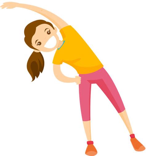 Best Clip Art Of A Young Flexible Acrobat Illustrations Royalty Free
