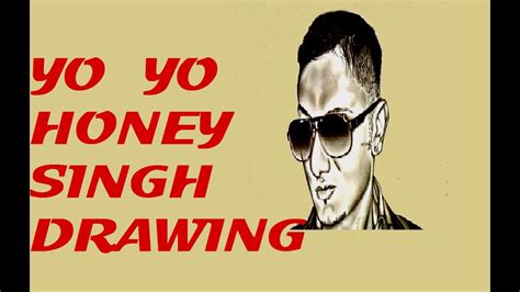 There are 701 yo yo drawing for sale on etsy, and they cost. Portrait Drawing YO YO HONEY SINGH Pencil Sketch - YouTube