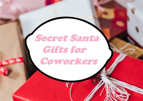 Secret Santa T Ideas For Coworkers Secret Santa Ts Funny