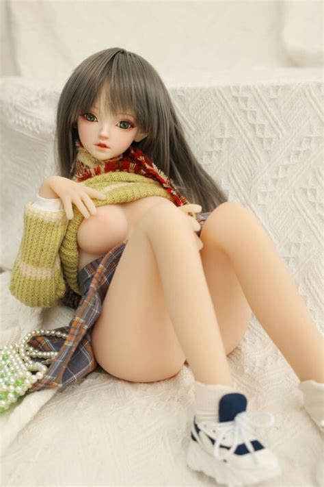 Poppy 2ft1 65cm Asian Tiny Sex Doll With BJD Head NakeDoll