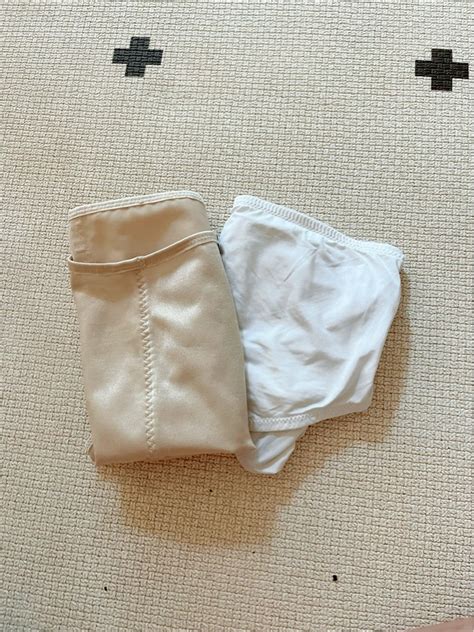 Korset Celana Dalam Satin Size XL Jumbo Warna Nude Fesyen Wanita