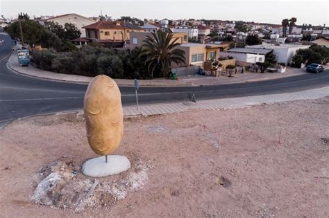 Potato Penis Statue Sparks Ridicule Cyprus Village Despairs World News Uk