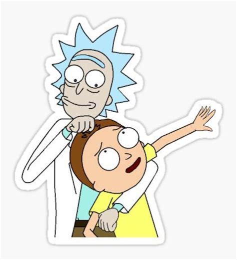 Rick And Morty Vinyl Decal Laptop Decal Rick And Morty Etsy