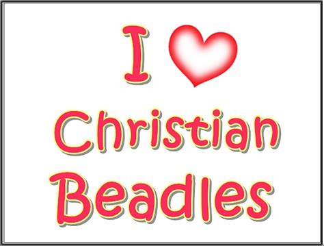 Just Smile Christian Beadlesyes I Can