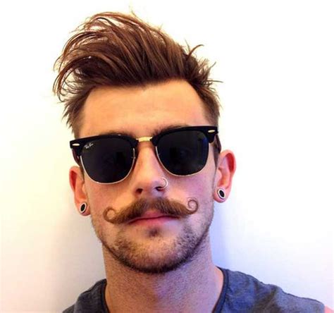 35 Inspiring Hipster Haircut Ideas For Trendy Men Hipster Beard Beard No Mustache Handlebar