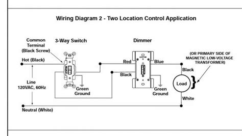 Basic 3 way dimmers switches a 3 way dimmer switch is very similar to a regular 3 way toggle switch except for the electronic unit which performs the actual dimming function. 3 Way Dimmer And Switch Wiring Diagram - Database - Wiring Diagram Sample