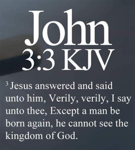 The Living — John 33 Kjv Jesus Answered And Said Unto Him