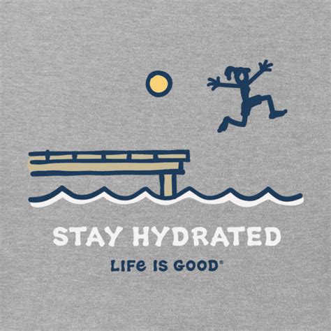 vintage women s stay hydrated dock jump woman crusher tee life is good® official site