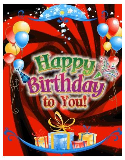 Birthday Happy Animated Cards Card Wishes 123greetings