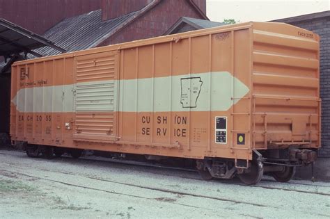 East Camden And Highland Railroad Box Car Each 2055 At Swanton Vermont