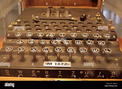 Enigma Machine Hi Res Stock Photography And Images Alamy