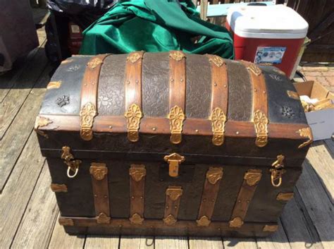 How To Make An Antique Wooden Trunk Antique Poster